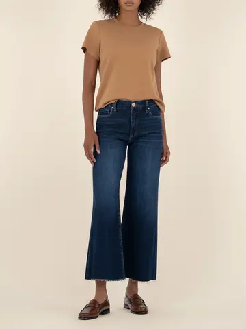 KUT from the Kloth Meg High Rise Wide Leg Innoxious
