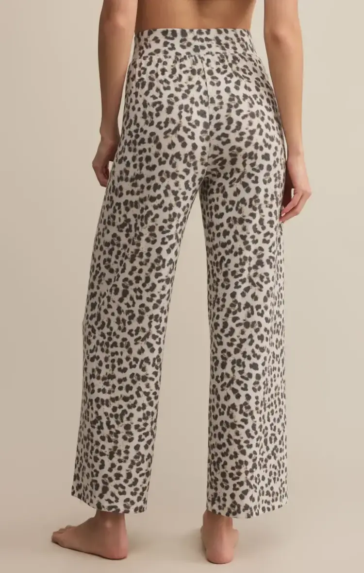 ZSupply Luxe Leopard Pant Champagne