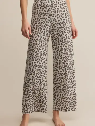 ZSupply Luxe Leopard Pant Champagne