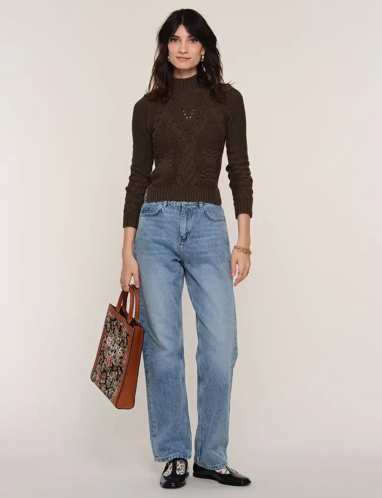 Heartloom Eulalia Sweater Olive