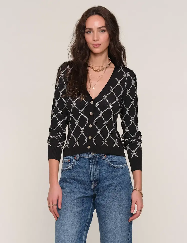 Heartloom Luna Cardi Black