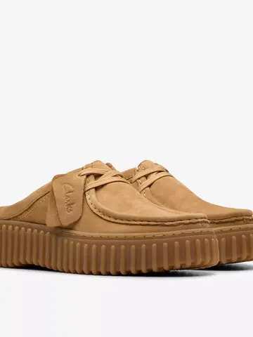 Clarks Torhill Mule Light Tan Nubuck