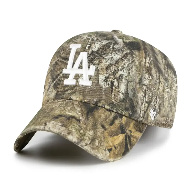 47 Brand 47' Clean Up Cap Realtree APX MLB 21 Los Angeles Dodgers