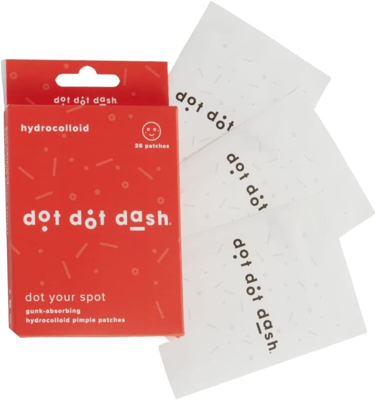 Patchology Dot Dot Dash Hydrocolloid Acne Pimple Patches