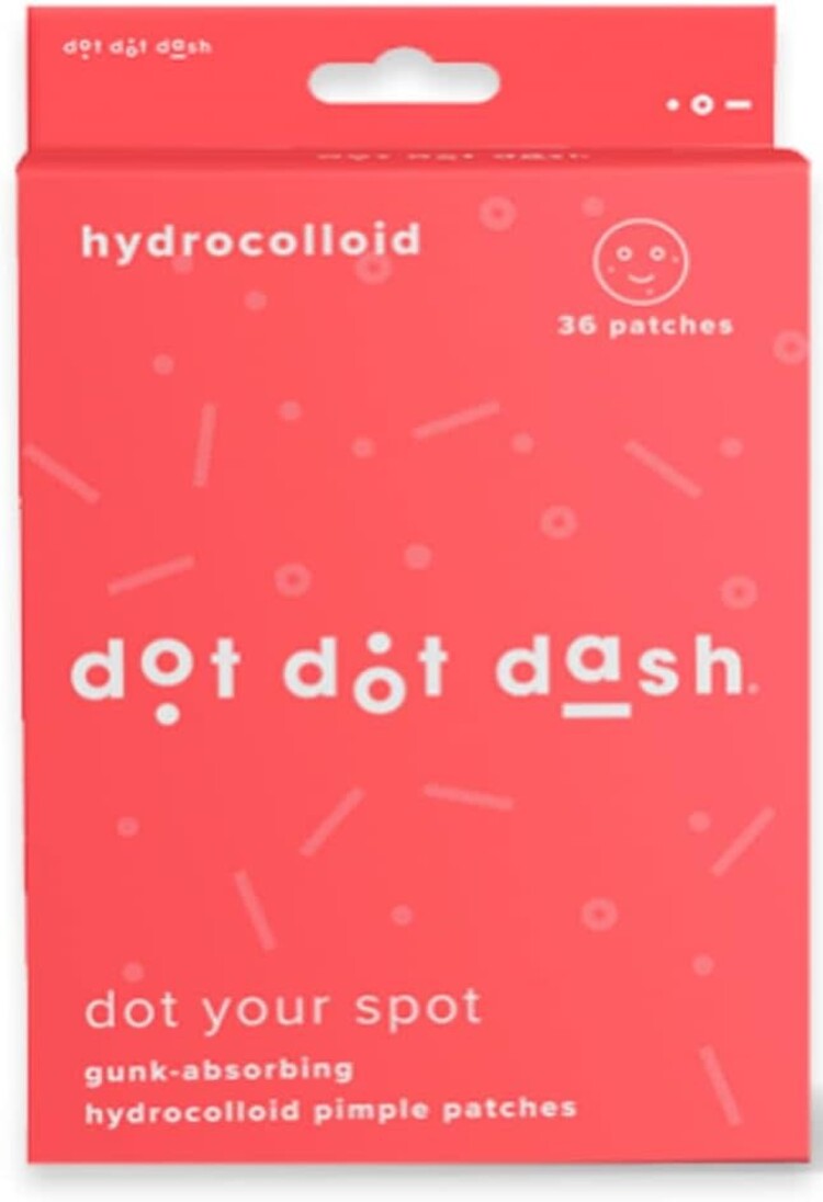 Patchology Dot Dot Dash Hydrocolloid Acne Pimple Patches