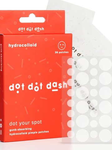 Patchology Dot Dot Dash Hydrocolloid Acne Pimple Patches