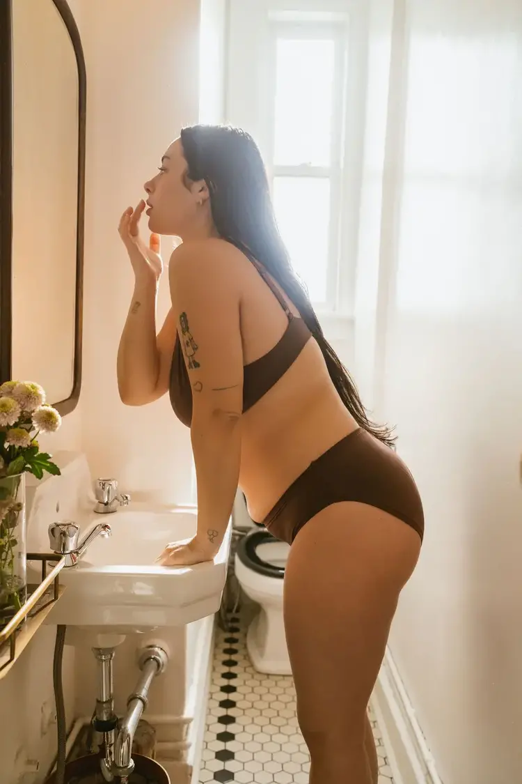 Huha Mineral Bikini Undies Brown