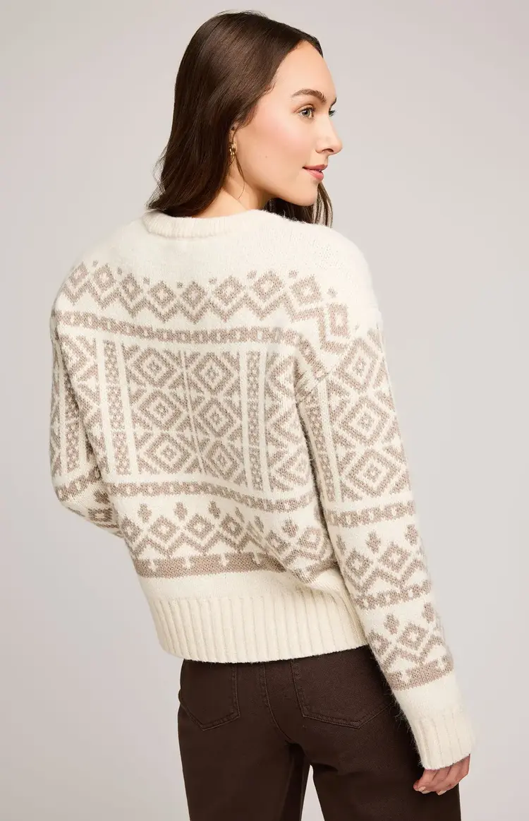 Gentle Fawn Cypress Pullover Sweater Cream