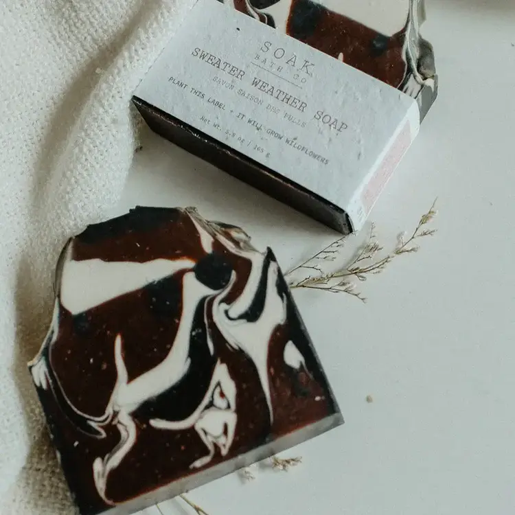 Soak Bath Co. Sweater Weather Soap Bar