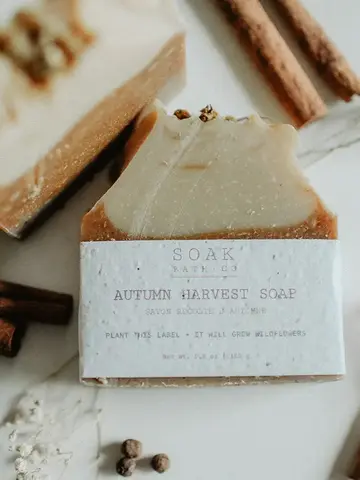 Soak Bath Co. Autumn Harvest Soap Bar