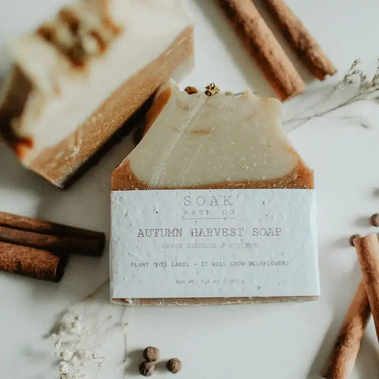 Soak Bath Co. Autumn Harvest Soap Bar