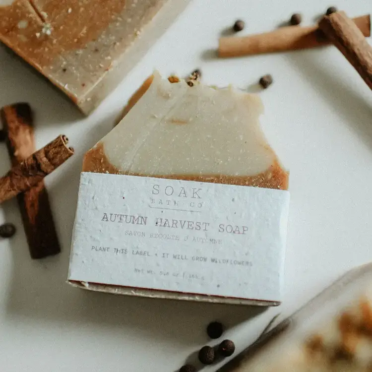 Soak Bath Co. Autumn Harvest Soap Bar