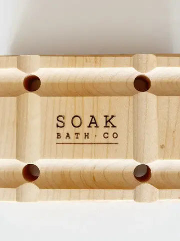 Soak Bath Co. Wooden Soap Saver Tray