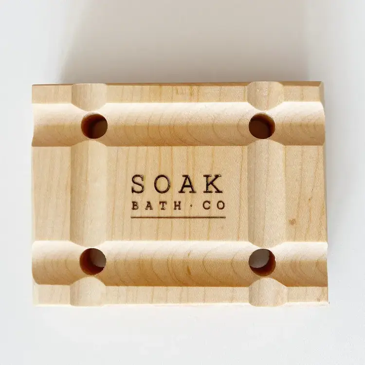 Soak Bath Co. Wooden Soap Saver Tray