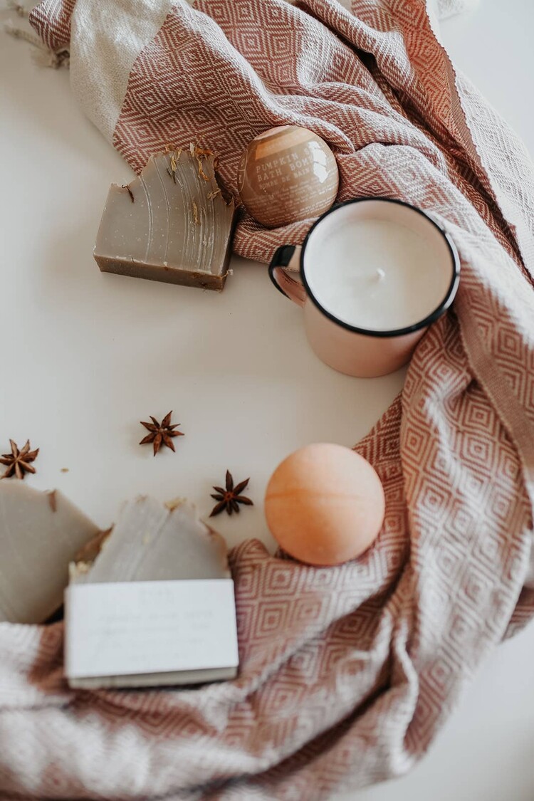 Soak Bath Co. Pumpkin Spice Bath Bomb