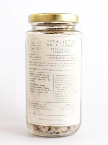 Soak Bath Co. Eucalyptus Bath Salt