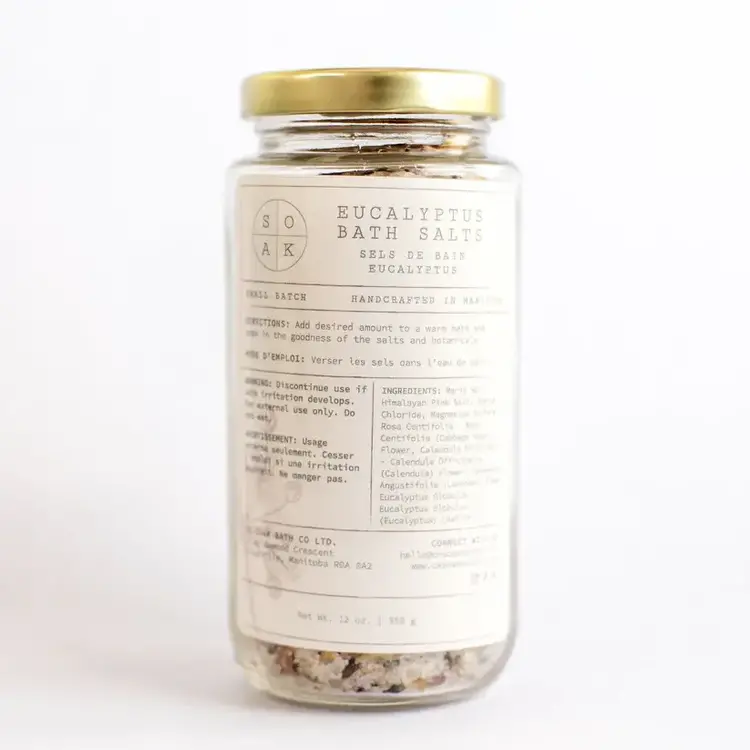 Soak Bath Co. Eucalyptus Bath Salt