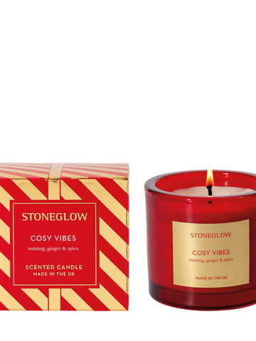 Stoneglow Seasonal - Cosy Vibes - Nutmeg, Ginger & Spice Scented Candle