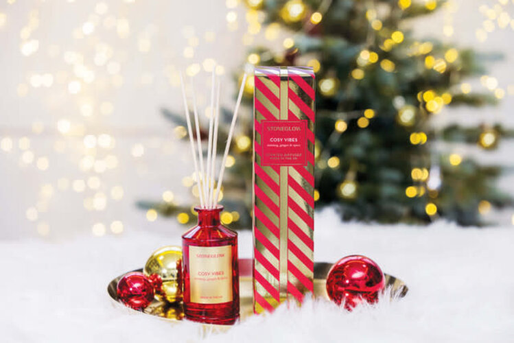 Stoneglow Seasonal - Cosy Vibes - Nutmeg, Ginger & Spice Scented Reed Diffuser