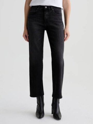 AG Denim Brinley Mid-Rise Straight Nebula