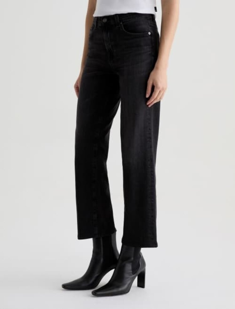 AG Denim Brinley Mid-Rise Straight Nebula