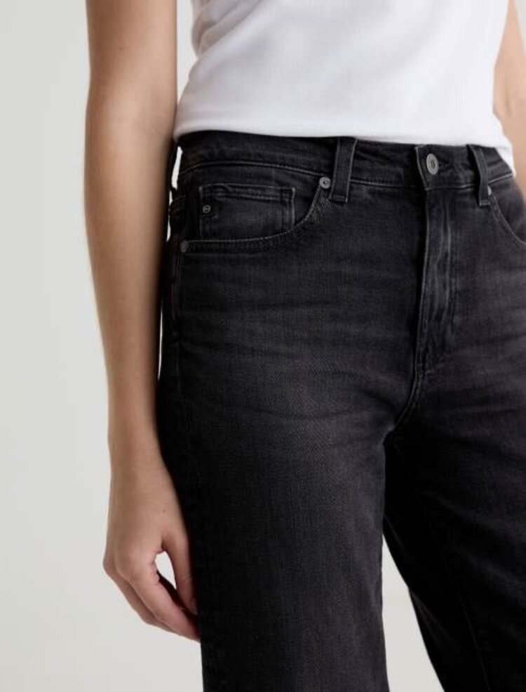 AG Denim Brinley Mid-Rise Straight Nebula