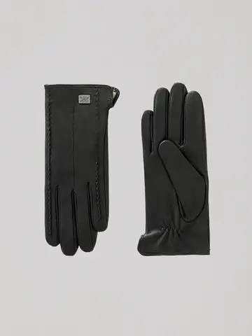 Soia & Kyo DULCE Leather Wristlet Gloves Black