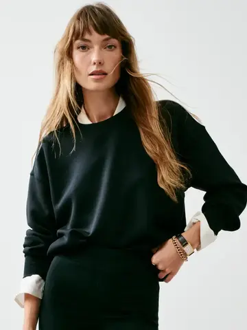 Spanx AirEssentials Crewneck Very Black