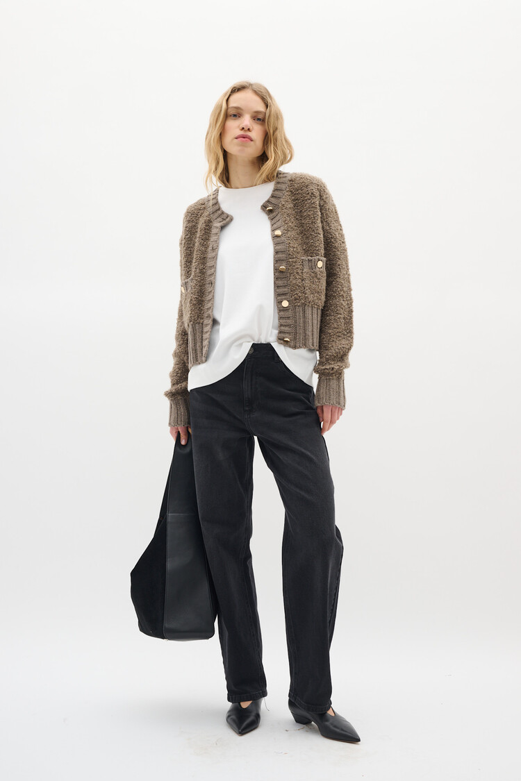 InWear Guo Cardigan Sandy Grey Melange