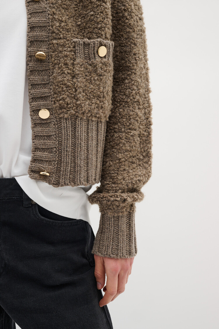 InWear Guo Cardigan Sandy Grey Melange