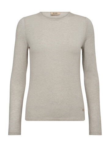 Mos Mosh Petri O-LS Tee Brindle