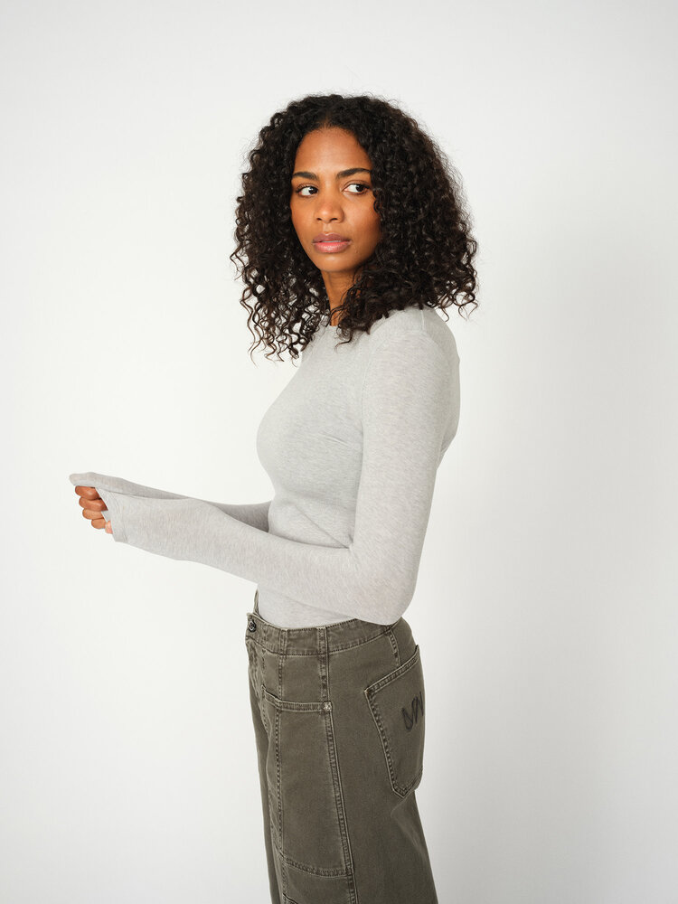 Mos Mosh Petri O-LS Tee Mockingbird