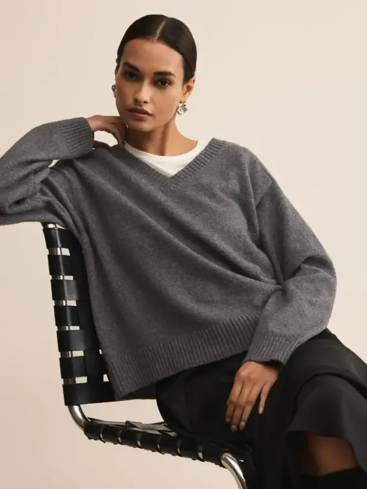 ZSupply Eloise Sweater Charcoal Heather