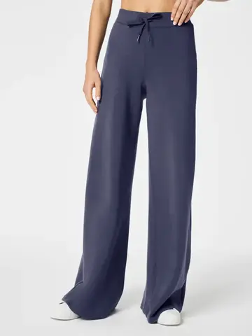 Spanx AirEssentials Wide Leg Pant Dark Storm