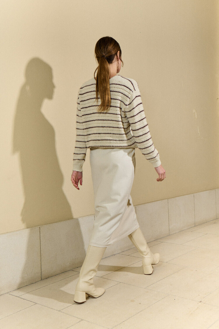 Sita Murt V-Neck Textured Sweater One Color