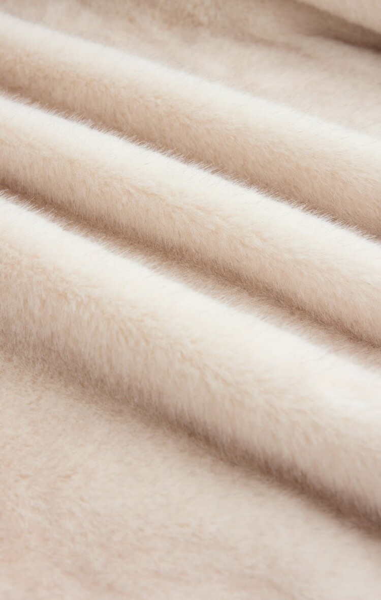 ZSupply Amethyst Faux Fur Jacket Crystal