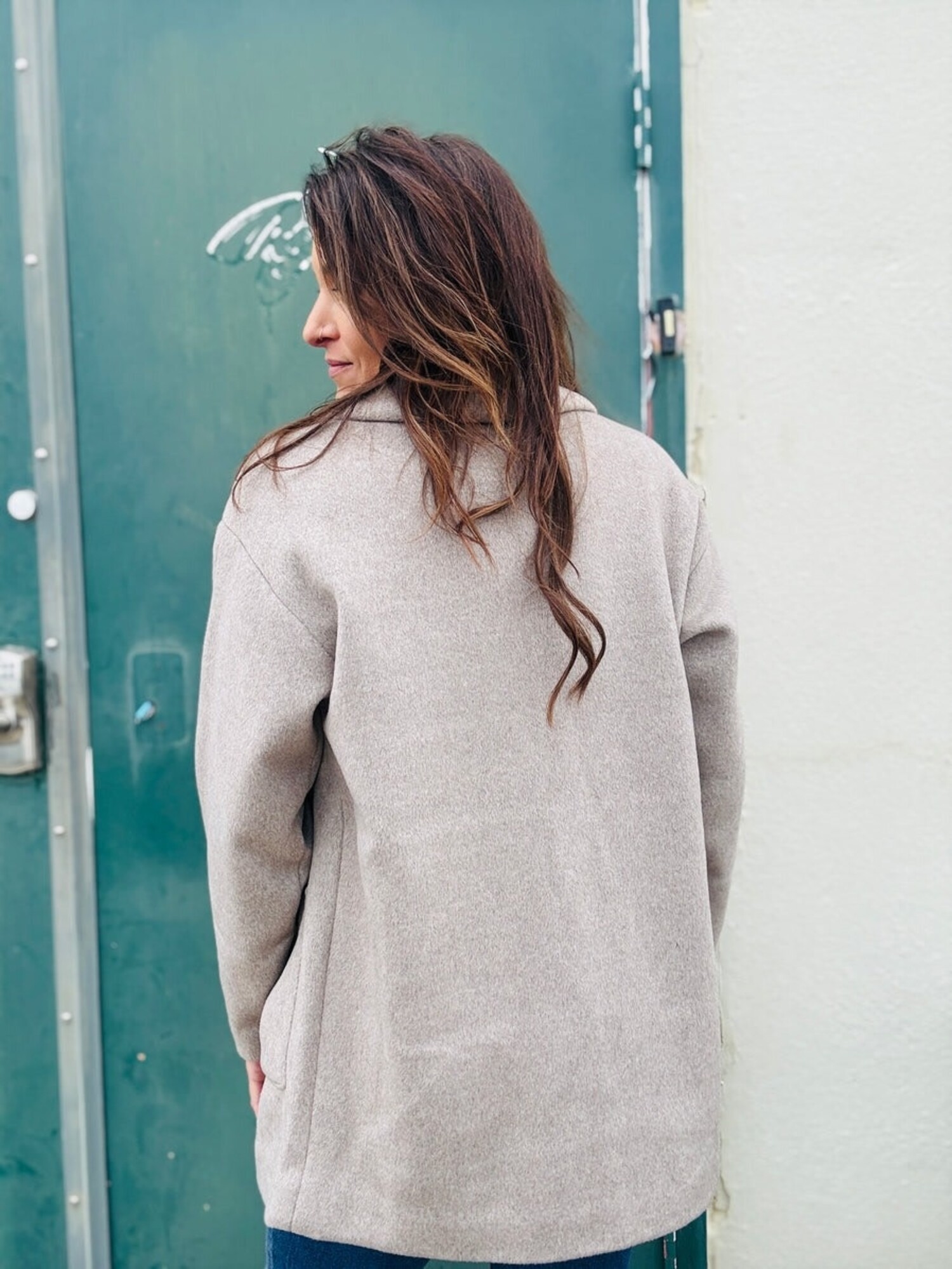 ZSupply | Lennon Heathered Coat Classic Heather Grey - Tryst Boutique