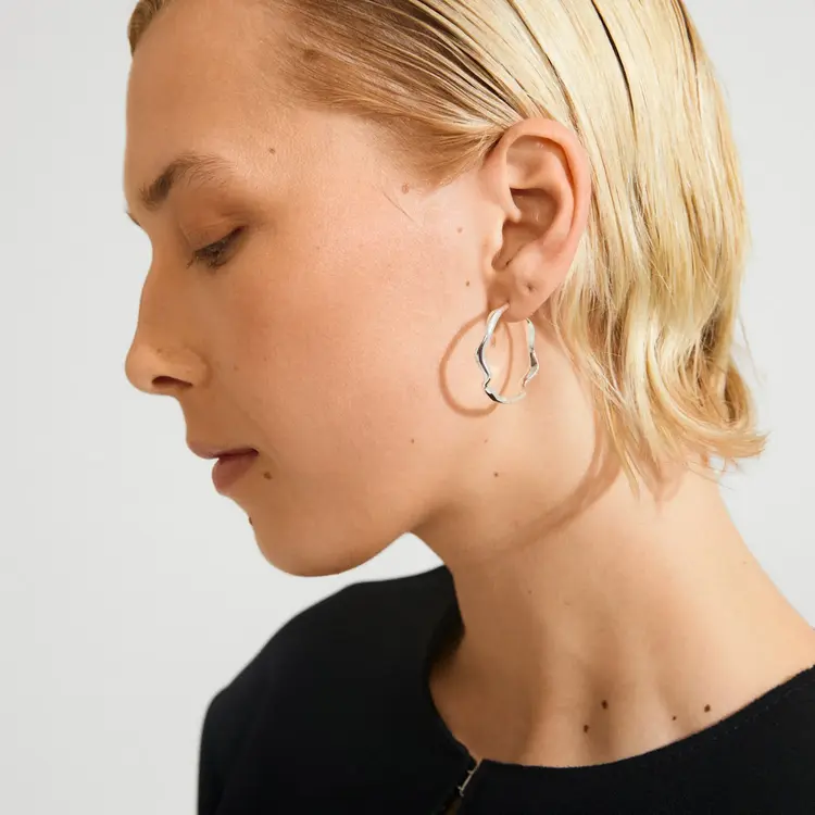 Pilgrim Jewellery LARKIN Earrings Silver