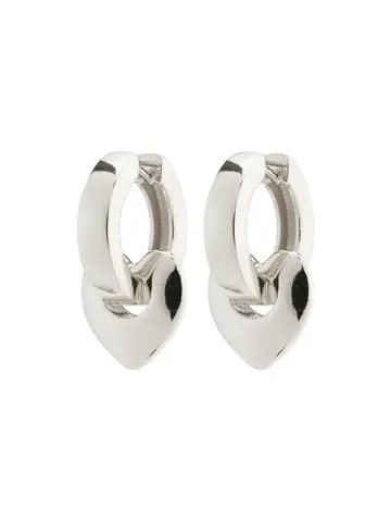 Pilgrim Jewellery IOKASTE Chunky Hoops Silver