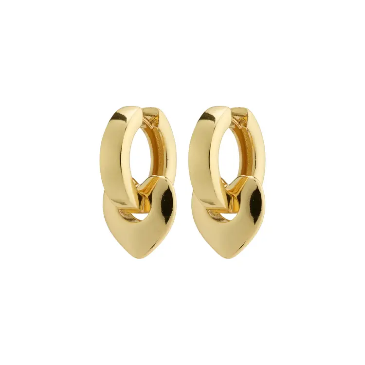 Pilgrim Jewellery IOKASTE Chunky Hoops Gold
