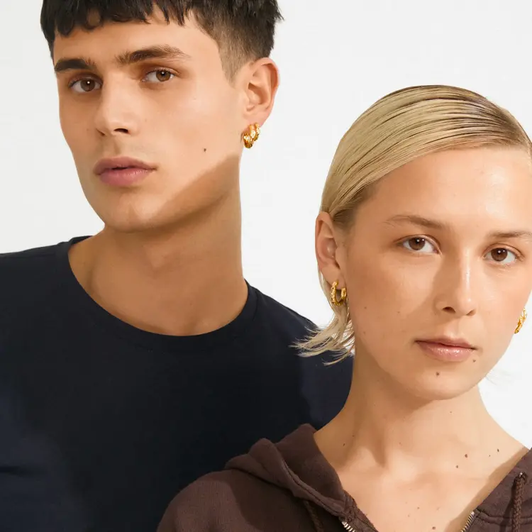 Pilgrim Jewellery DARBY 2 in 1 Earrings Set Gold