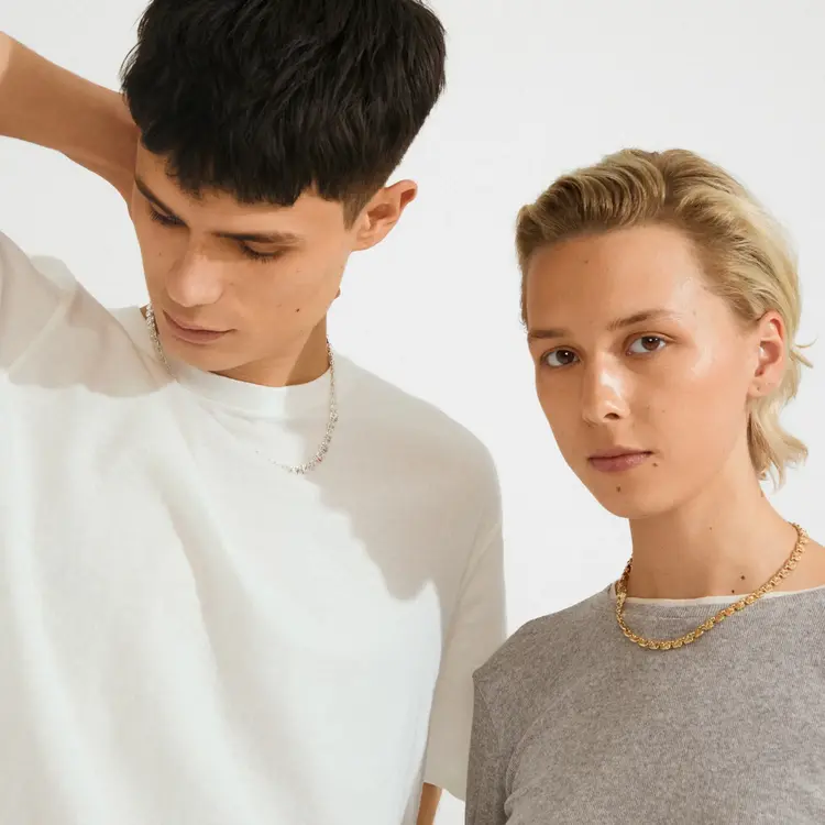 Pilgrim Jewellery SENSE Necklace Silver