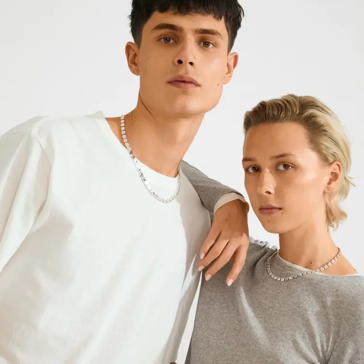 Pilgrim Jewellery SENSE Necklace Silver