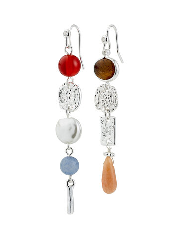 Pilgrim Jewellery SENSE Earrings Silver/Multi