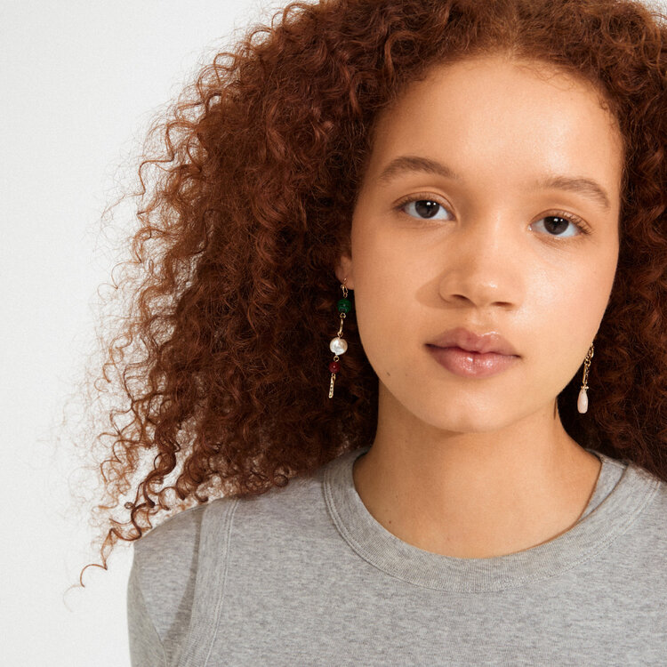 Pilgrim Jewellery SENSE Earrings Gold/Multi