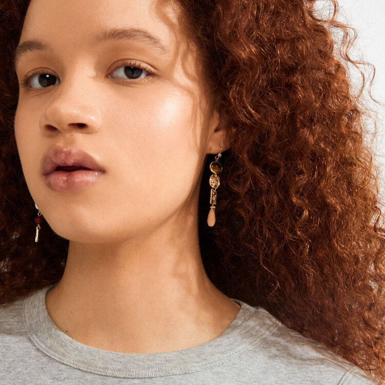 Pilgrim Jewellery SENSE Earrings Gold/Multi