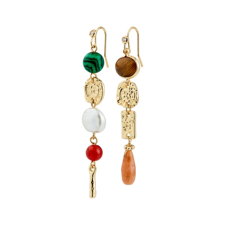 Pilgrim Jewellery SENSE Earrings Gold/Multi