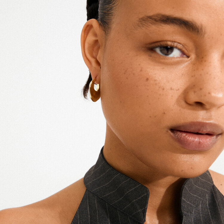 Pilgrim Jewellery SENSE Hoops Gold