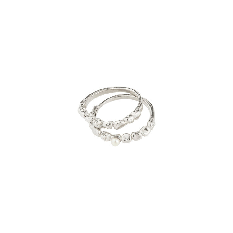 Pilgrim Jewellery SHIFT Ring Silver