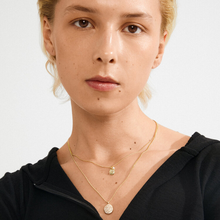 Pilgrim Jewellery SHIFT 2 in 1 Necklace Set Gold